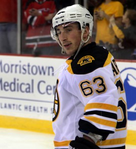 Marchand sparks B's win