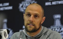 Dennis Seidenberg post game video on his first time returning to Boston