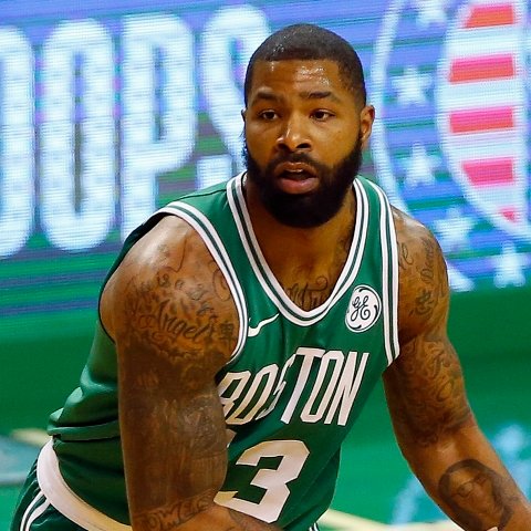 Marcus Morris at Celtics Media Day