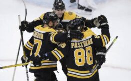 David Pastrnak post game interview