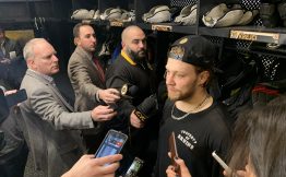David Pastrnak media presser